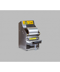 Mașină de ambalat cu sigilare prin termosudare, lățime folie 210 mm, semiautomată