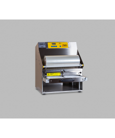 Mașină de ambalat cu sigilare prin termosudare, lățime folie 380 mm, semiautomată